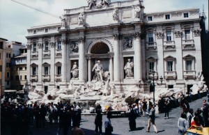 The Palazzo Poli, Rome, May 1997