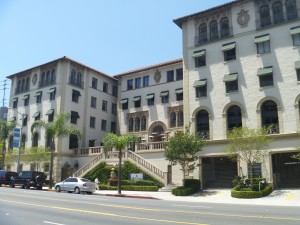 The Piazza Del Sol on Sunset.  My office was on the top floor over that garage opening.  We moved a lot.