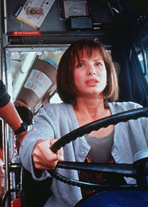 Bullock's breakout role in Jan de Bont's 1994 "Speed"