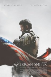 American sniper poster flag